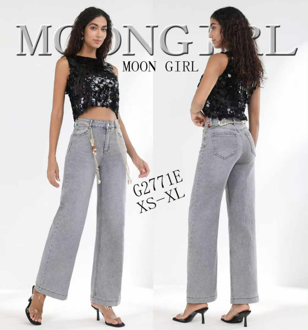 Spodnie damskie jeans Roz XS-XL, 1 Kolor .Paczka 10 szt